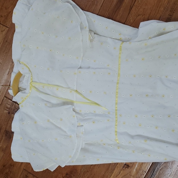 Vintage 1960 Eyelet Handmade Dress - Picture 11 of 11